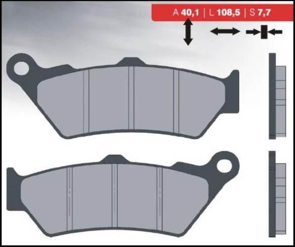 Brenta Klocki Hamulcowe Kh209 Organic