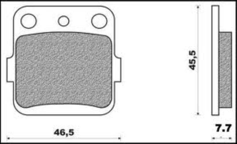 Brenta Klocki Hamulcowe Kh084 Organic