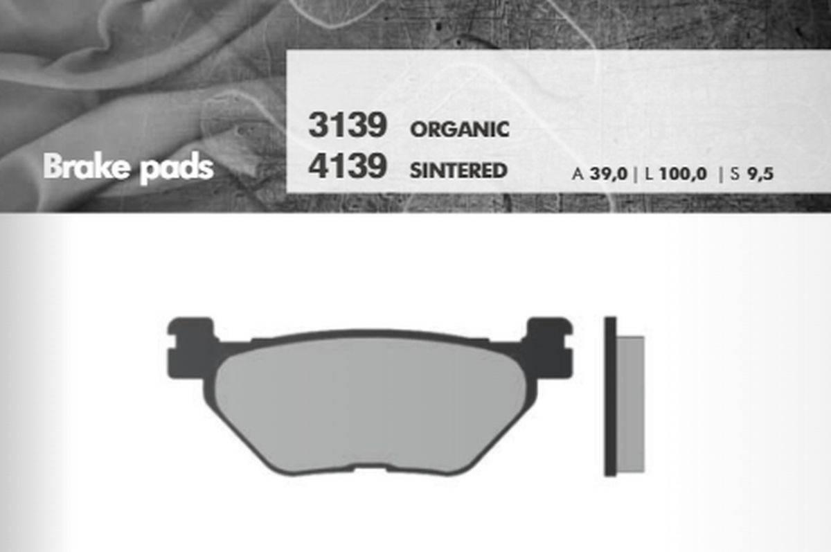 Brenta Klocki Hamulcowe Kh319/2 Yamaha Tdm/Fjr/Xt/Xv/Xvs Tył Ft 3139