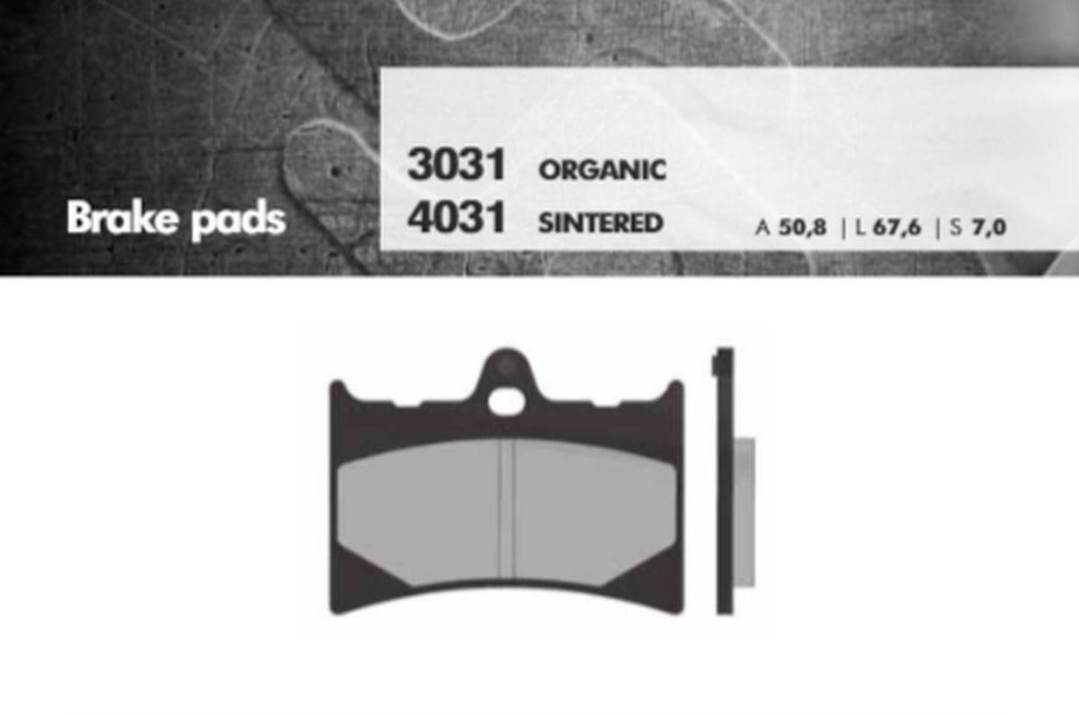 Brenta Klocki Hamulcowe Kh126 Spiek Metaliczny Złote Ft 4031