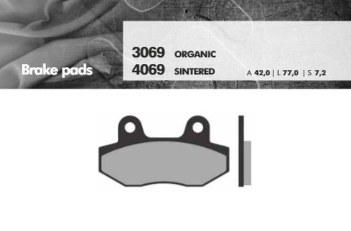 Brenta Klocki Hamulcowe Kh86 Spiek Metaliczny Złote Ft 4069