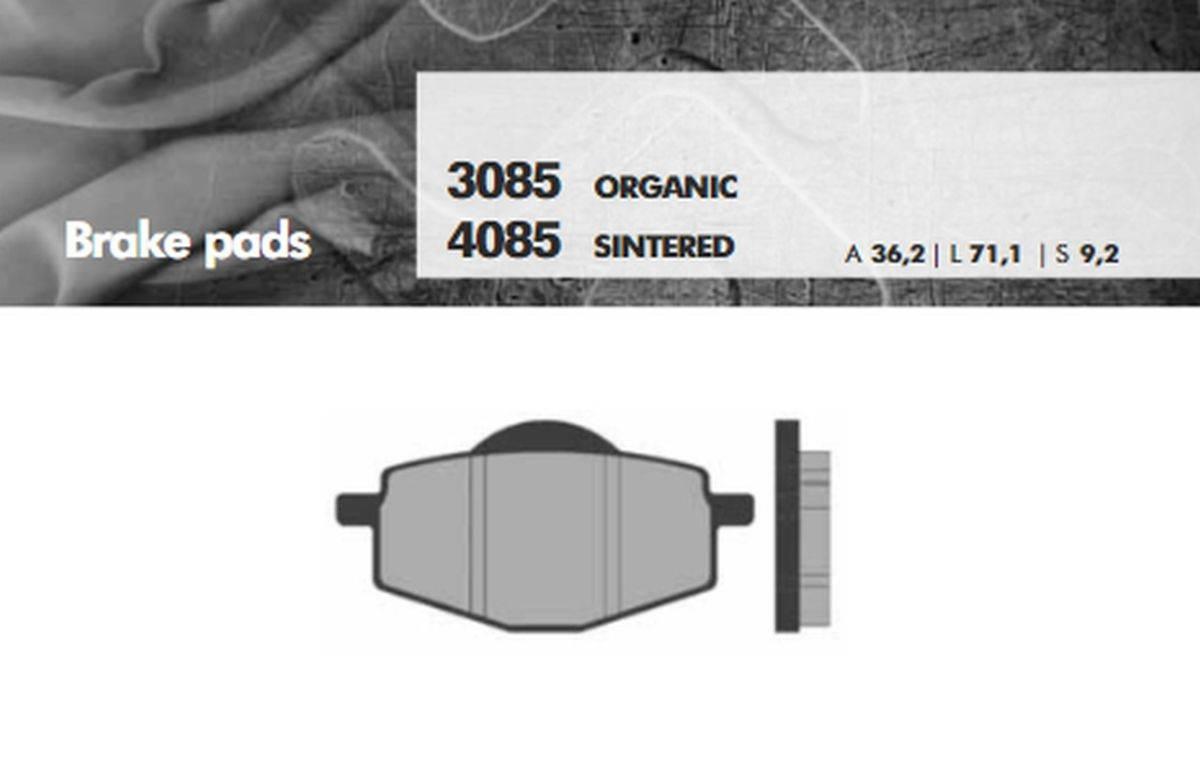 Brenta Klocki Hamulcowe Kh101 Spiek Metaliczny Złote Ft 4085
