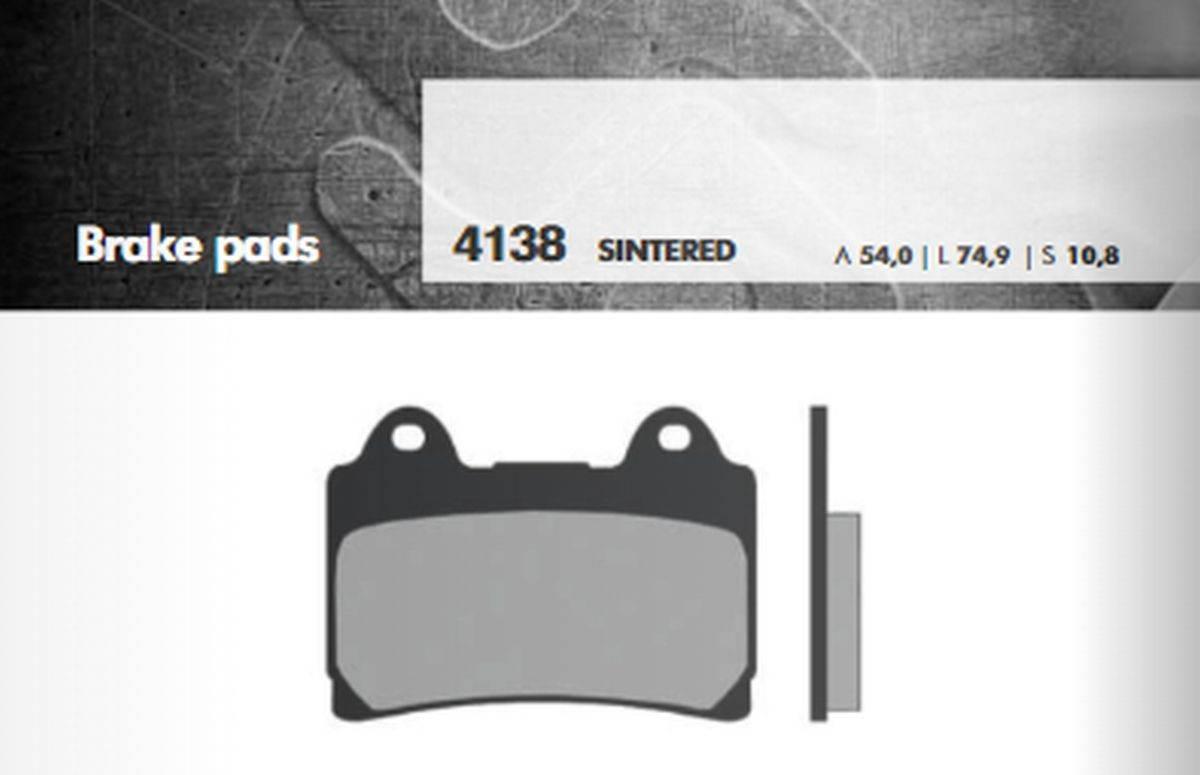 Brenta Klocki Hamulcowe Kh160 Spiek Metaliczny Złote Przód Tdm '96-01, V-Ma