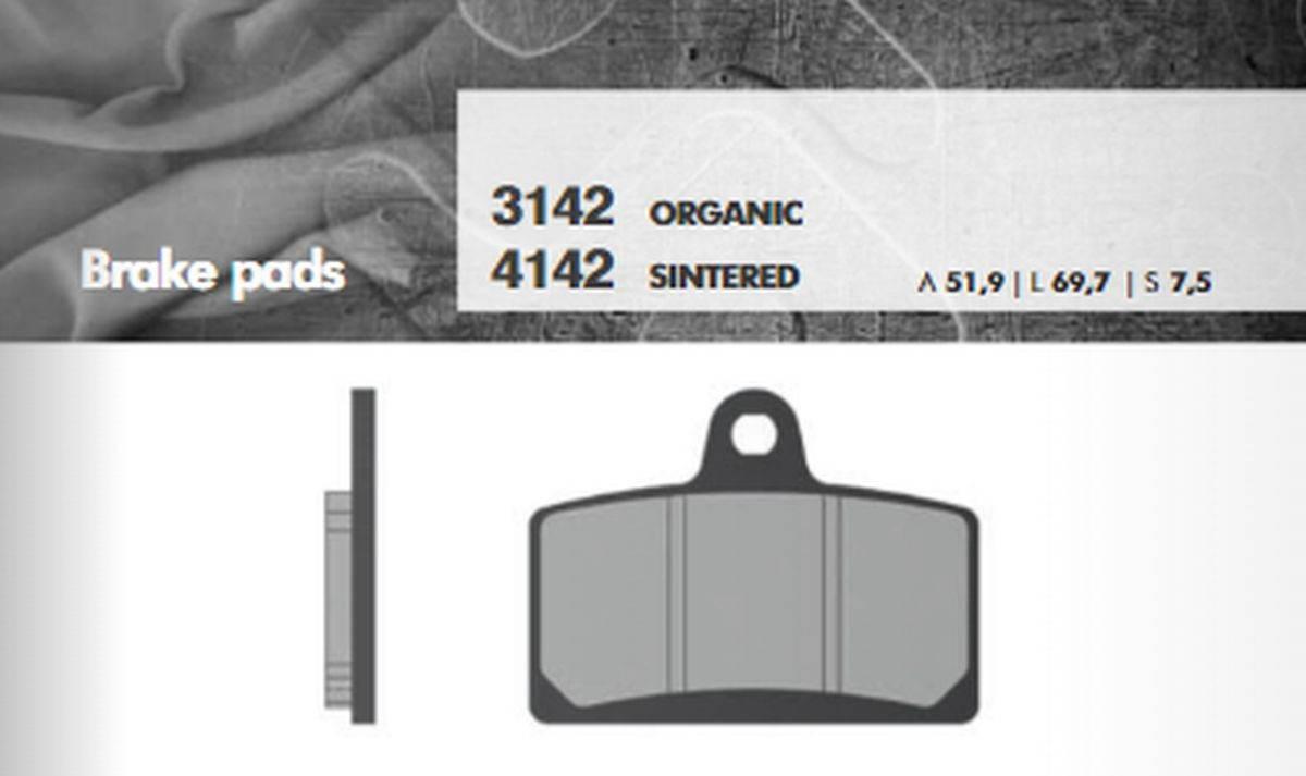 Brenta Klocki Hamulcowe Kh399 Spiek Metaliczny Złote Ft 4142