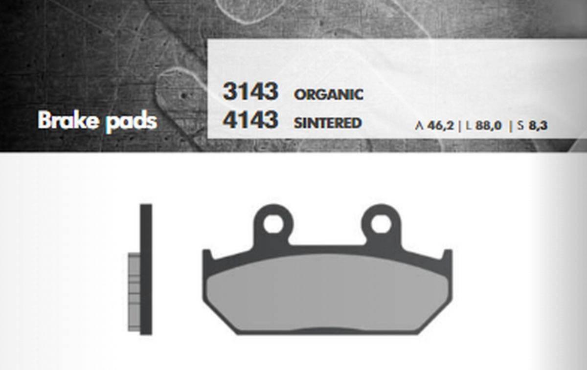 Brenta Klocki Hamulcowe Kh124/2 Spiek Metaliczny Złote Ft 4143