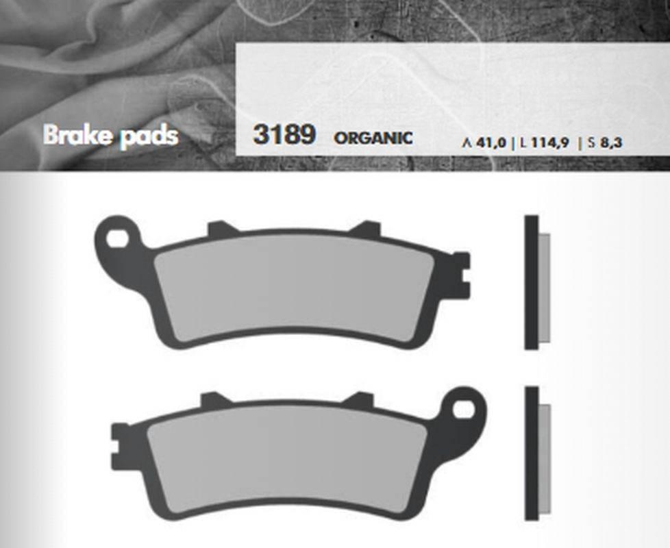 Brenta Klocki Hamulcowe Kh261 Kh281 Spiek Metaliczny Złote Grubość 8,3Mm Ft