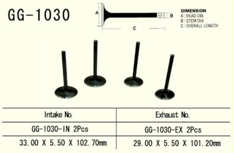 Vesrah Zawór Ssący Honda Trx 400 Ex '99-'08, Xr 400 '96-'06 Trx 500 Fga/Fpa