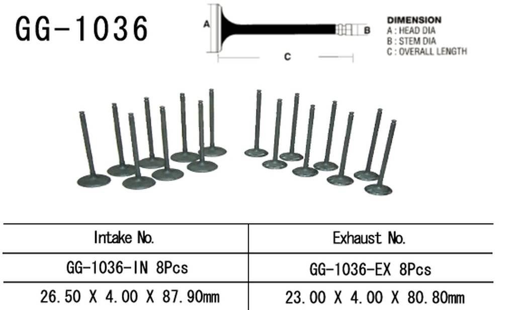 Vesrah Zawór Wydechowy Honda Cbr 600 F4 '99-06' 23,00X4,00X80,80Mm Oem: 147
