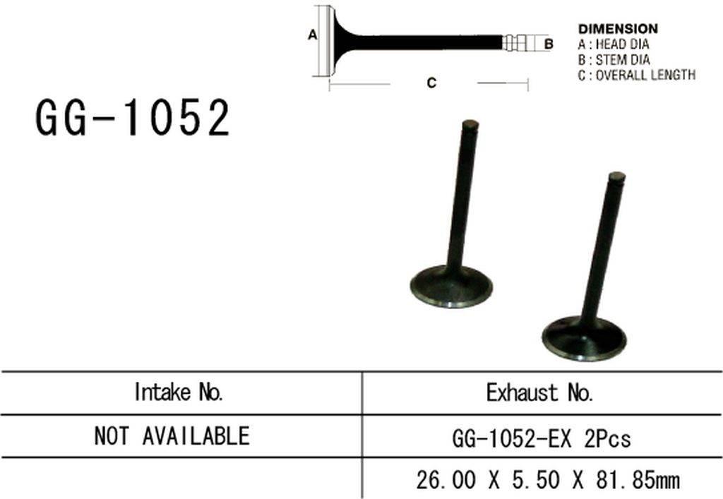 Vesrah Zawór Wydechowy Honda Crf 250R '04-'09, Crf 250X '04-'17 Oem: 14721-