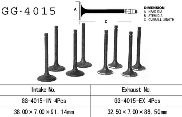 Vesrah Zawór Wydechowy Kawasaki Gpz 1100 Unitrak '83-'85, Zn 1100 Ltd '84-'