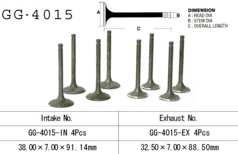 Vesrah Zawór Ssący Kawasaki Klr 650 '87-'09, Gpz 1100 Unitrak '83-'85, Zn 1
