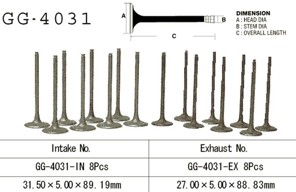 Vesrah Zawór Wydechowy Kawasaki Zrx 1100/1200 Oem: 12005-1148 1Szt. Made In
