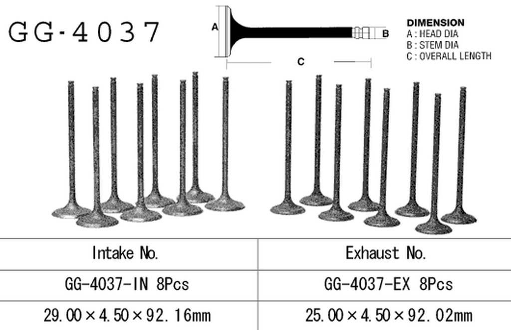 Vesrah Zawór Ssący Kawasaki Zx 9R '94-97, Zxr 750L '94-95' Oem: 12004-1112