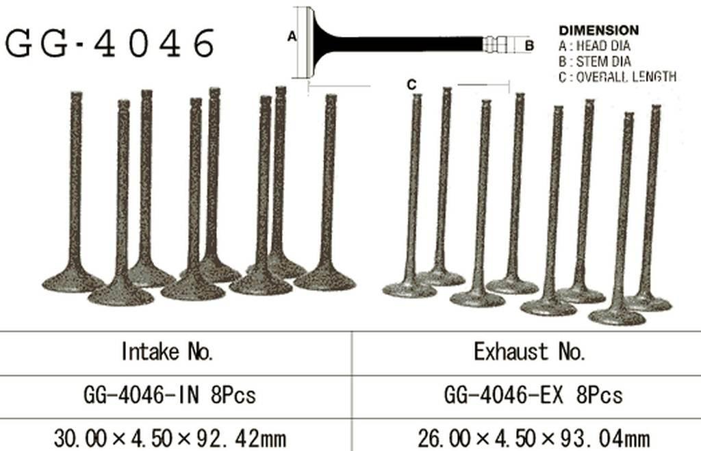 Vesrah Zawór Wydechowy Kawasaki Zx9R '98-03, Z 1000A '03-05' Oem: 12005-125