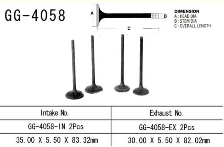 Vesrah Zawór Wydechowy Kawasaki Klx 450 '08-'12 2 Na Pojazd Made In Japan