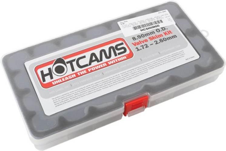 Hot Cams Płytki Zaworowe Zestaw 8.90Mm Od 1.72 Do 2.60 Co 0,05Mm Ktm