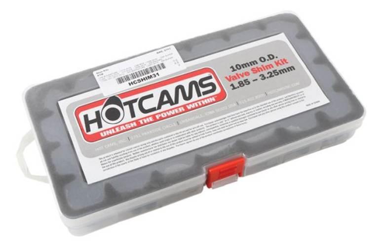 Hot Cams Płytki Zaworowe 10Mm Od 1.80 Do 3.20 Co 0,05 Zestaw Zastępuje Hcsh