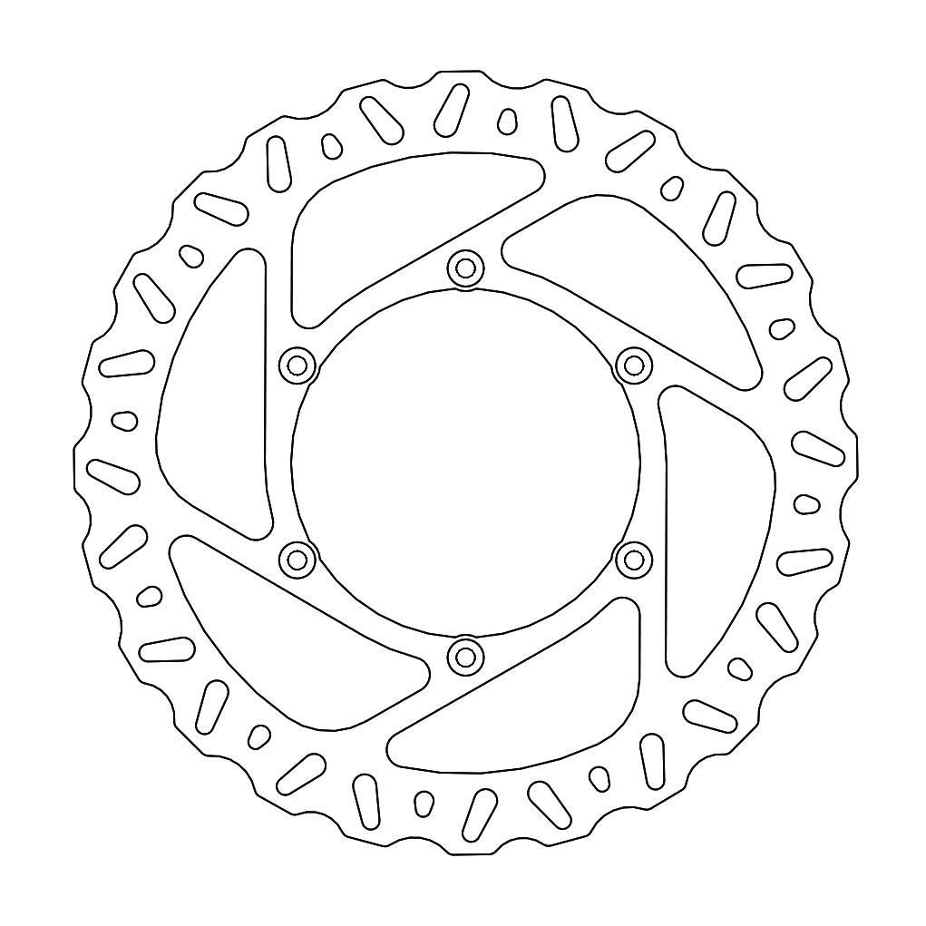 Moto-Master Tarcza Hamulcowa Przód Nitro 270Mm Yamaha Yz/Yzf 125/250/450 '1