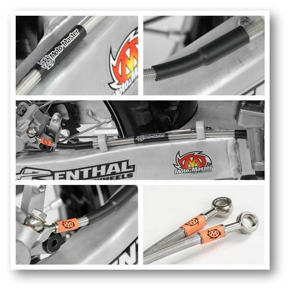 Moto-Master Przewód Hamulcowy W Stalowym Oplocie Przód Gasgas, Husqvarna, K