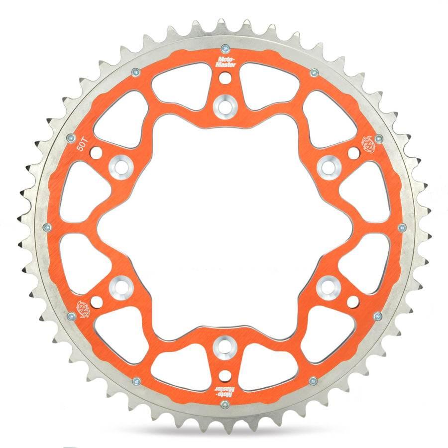 Moto-Master Zębatka Tylna Dual Ring Stalowo-Aluminiowa 899 48 89948 Kolor P