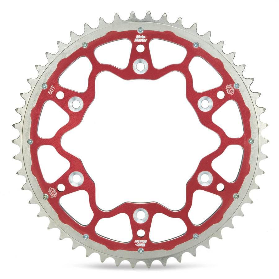 Moto-Master Zębatka Tylna Dual Ring Stalowo-Aluminiowa 820 50 82050 Kolor C
