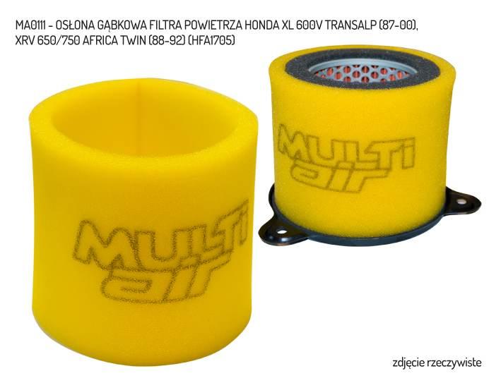 Multi Air Dodatkowa Osłona Gąbkowa Filtra Powietrza Honda Xl 600V Transalp