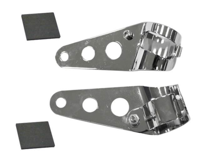 Psychic Mocowanie Lampy Przedniej Na Średnicę Lagi Od 28 Do 38Mm Chrom