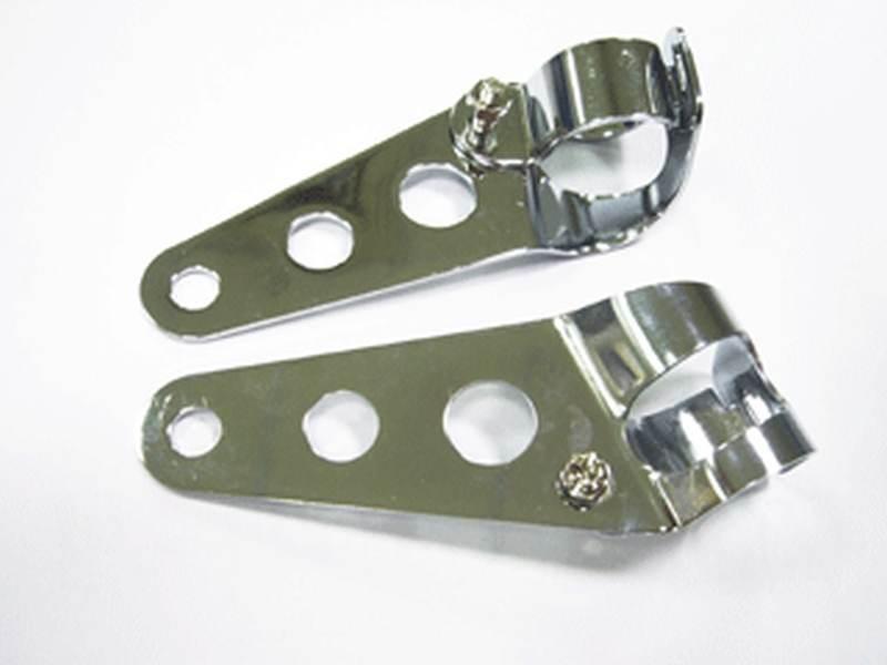 Psychic Mocowanie Lampy Przedniej Na Średnicę Lagi Od 28 Do 38Mm Chrom - zdjęcie 2