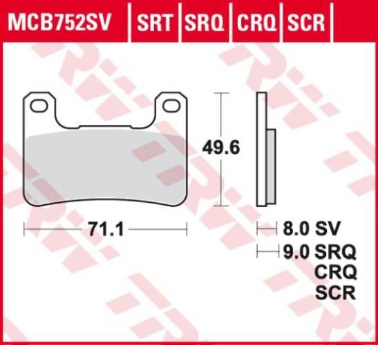 Trw Zf Klocki Hamulcowe Kh379 Carbon Racing Wyczynowe Kawasaki Hp2 18-, Zx1