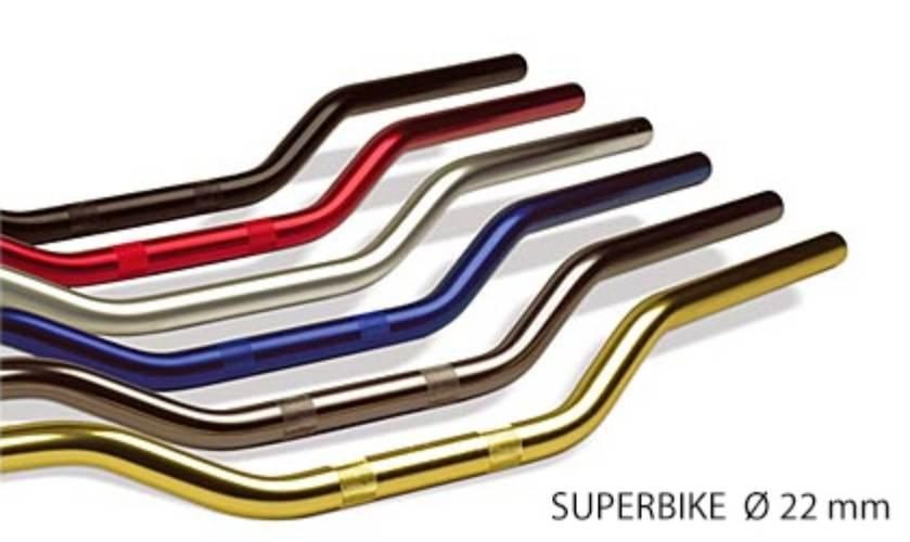 Trw Zf Kierownica Aluminiowa 22Mm Superbike Kolor Srebrny -Stary Kod Mcl102