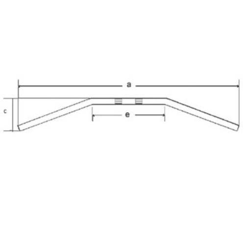 Trw Zf Kierownica Stalowa 22Mm Dragbar Medium Kolor Czarny