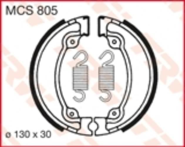 Trw Zf Szczęki Hamulcowe 130X30Mm H318