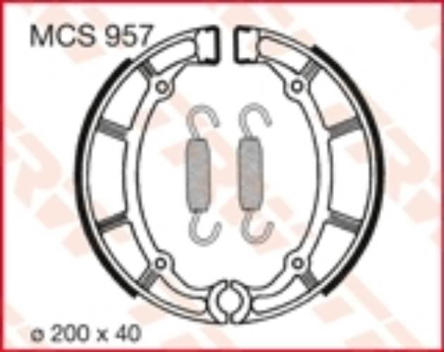 Trw Zf Szczęki Hamulcowe 200X40Mm Y515