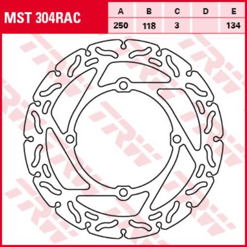 Trw Zf Tarcza Hamulcowa Przód Suzuki Rmz 250 07-09, Rmz 450 05-