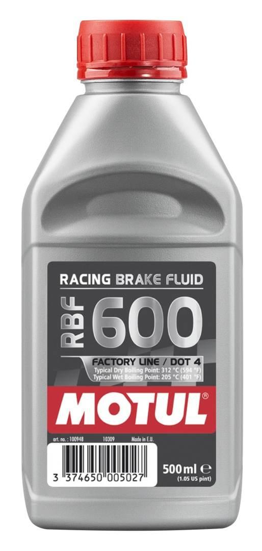 Motul Płyn Hamulcowy Racing Rbf 600 Dot4 0,5L Factory Line Syntetyczny