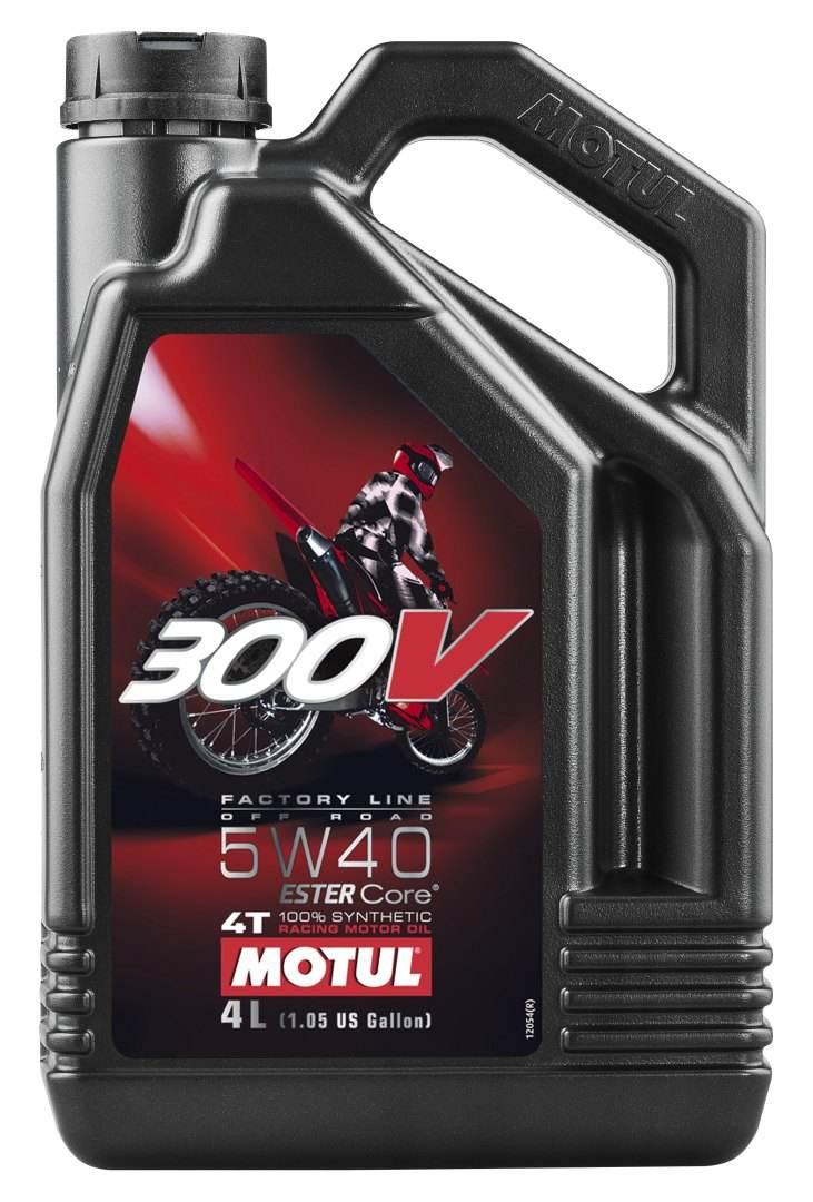Motul Olej Silnik 300V 4T Fl Off Road 5W40 4L Syntetyczny