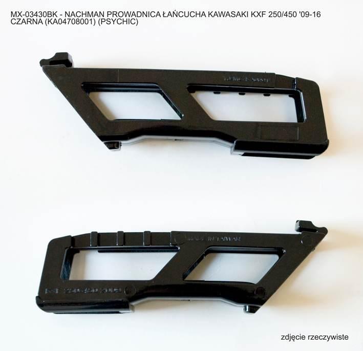 Psychic Prowadnica Łańcucha Kawasaki Kxf 250/450 '09-'25 Kolor Czarny Ka047