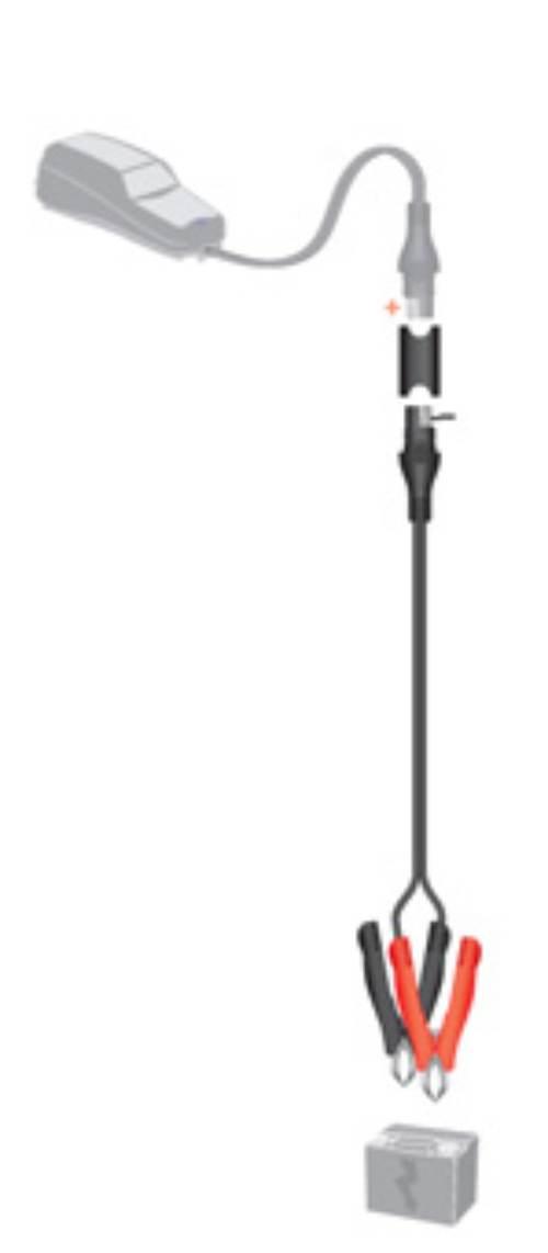 Optimate Przewód Z Krokodylkami Do Ładowarek Na Złącze Sae Długość 50Cm Sae