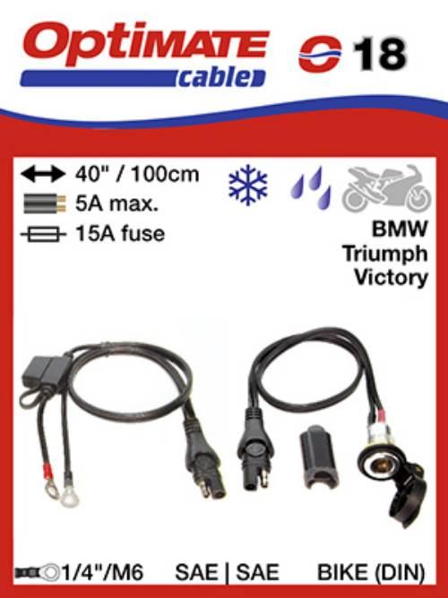 Optimate Gniazdo Zapalniczki Din 12V Z Automatycznym Zamknięciem I Przewode