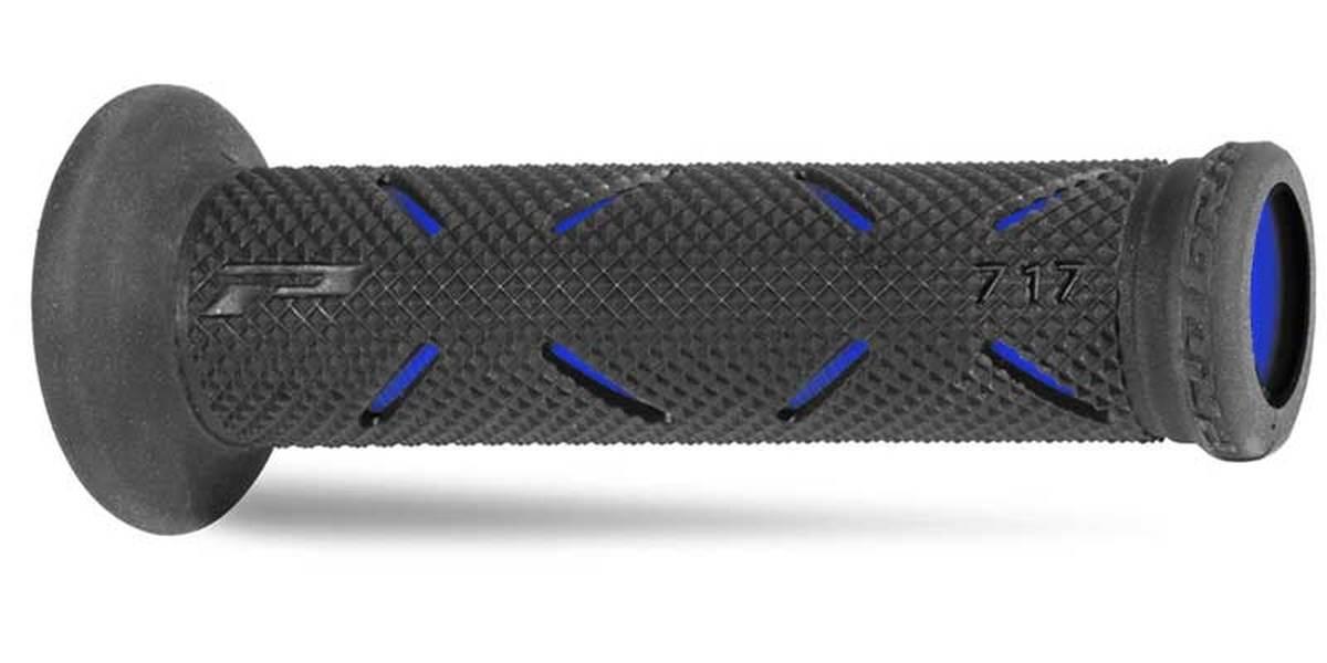 Progrip Manetki Pg717 Road 22+25Mm, Dł.122Mm Kolor Czarny/Niebieski Dwuskła
