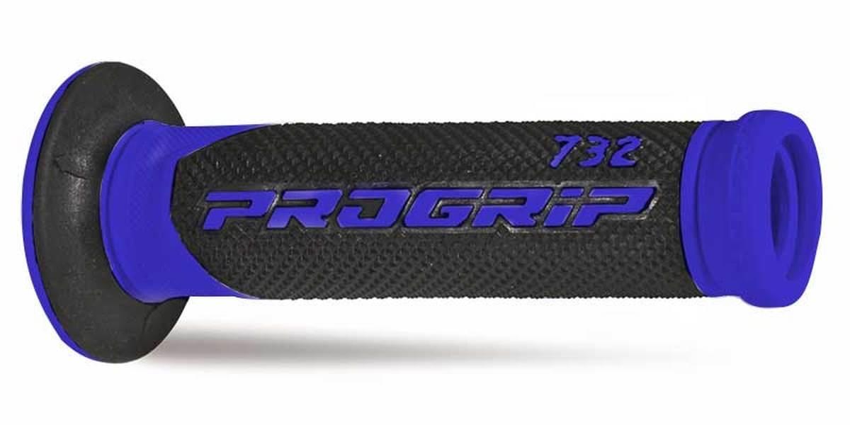 Progrip Manetki Pg732 Road 22+25Mm, Dł.125Mm Kolor Niebieski/Czarny Dwuskła
