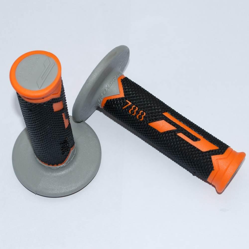 Progrip Manetki Pg788 Off Road 22+25Mm, Dł.115Mm Kolor Pomarańczowy/Szary/C - zdjęcie 2