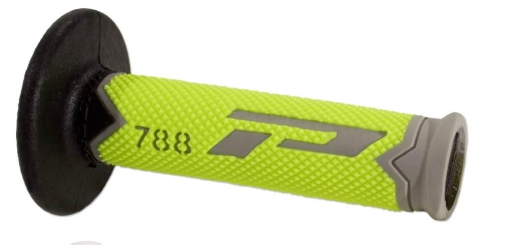 Progrip Manetki Pg788 Off Road 22+25Mm, Dł.115Mm Kolor Szary/Żółty Fluo/ Cz