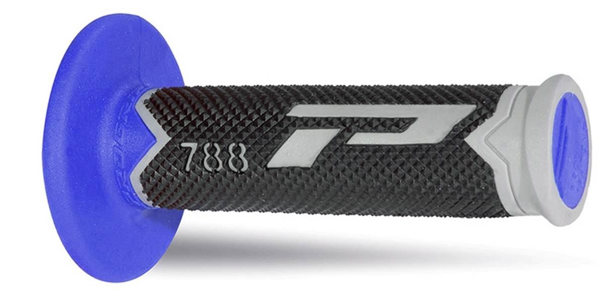 Progrip Manetki Pg788 Off Road 22+25Mm, Dł.115Mm Kolor Szary/Niebieski/Czar