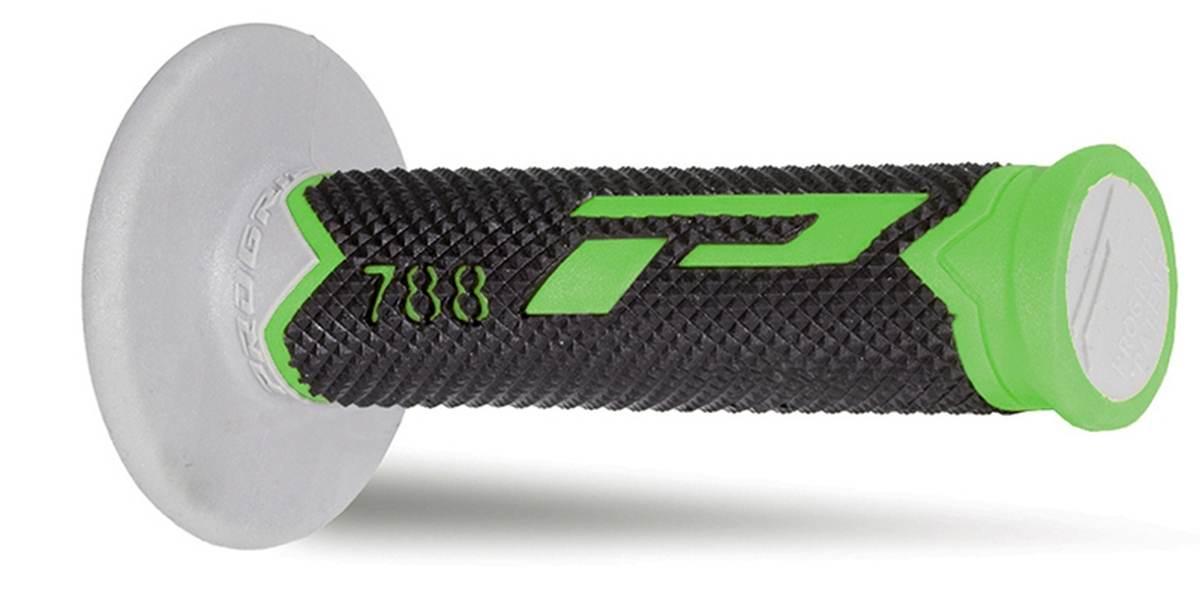 Progrip Manetki Pg788 Off Road 22+25Mm, Dł.115Mm Kolor Zielony/Szary/Czarny