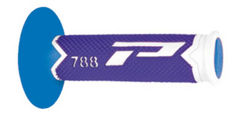 Progrip Manetki Pg788 Off Road 22+25Mm, Dł.115Mm Kolor Biały/Niebieski/Jasn