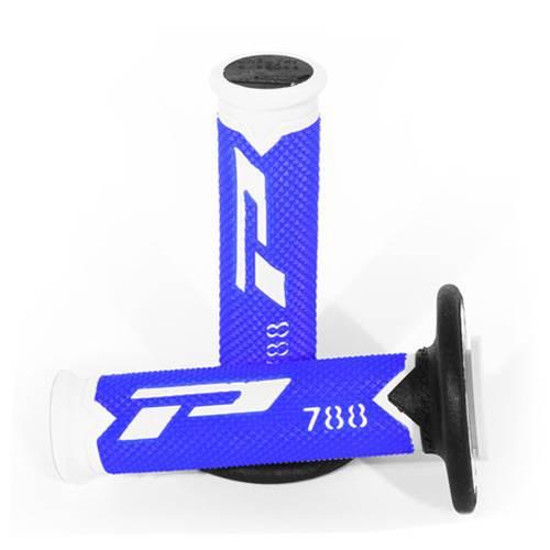 Progrip Manetki Pg788 Off Road 22+25Mm, Dł.115Mm Kolor Biały/Niebieski/Czar