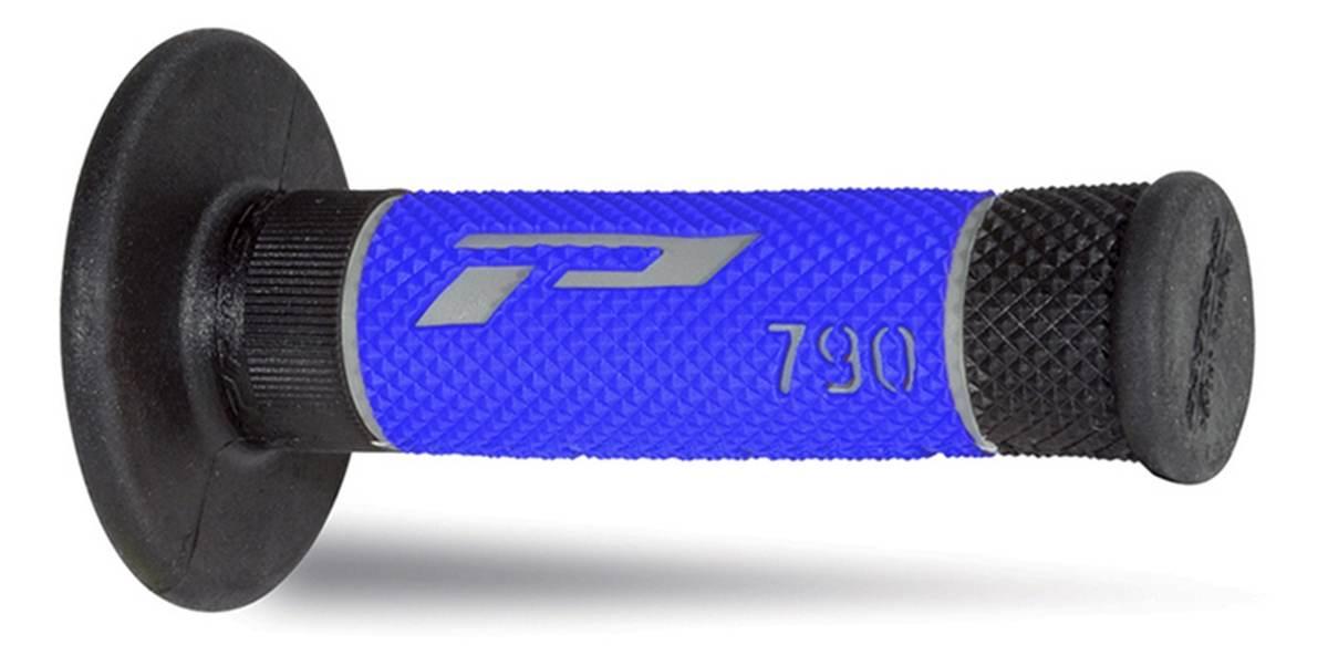 Progrip Manetki Pg790 Off Road 22+25Mm, Dł.115Mm Kolor Szary/Czarny/Niebies