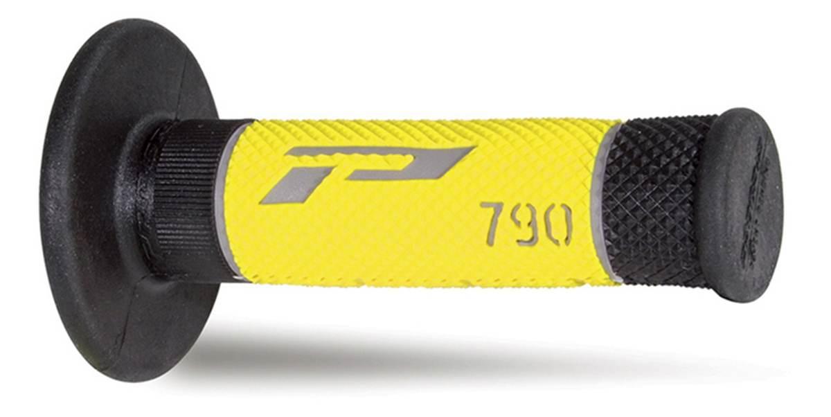 Progrip Manetki Pg790 Off Road 22+25Mm, Dł.115Mm Kolor Szary/Czarny/Żółty T