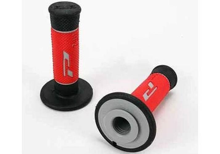 Progrip Manetki Pg790 Off Road 22+25Mm, Dł.115Mm Kolor Szary/Czarny/Czerwon - zdjęcie 2